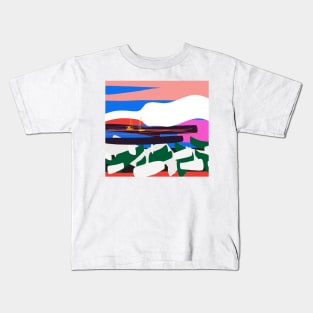 Boats Kids T-Shirt